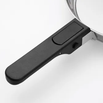 IKEA SLÄTROCKA Set vase cu maner detasabil, tigaie inox
