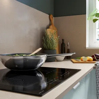 IKEA SMAKLIG Plita cu inductie, IKEA 500 negru, 59 cm