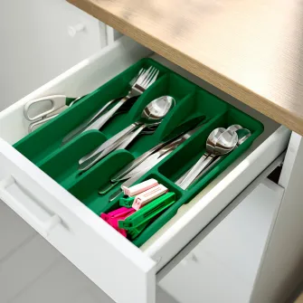 IKEA SMÄCKER Tava tacamuri, verde deschis, 31x26 cm