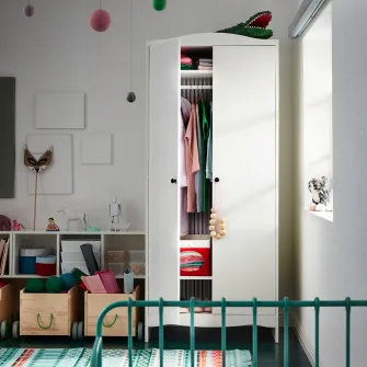 IKEA SMÅGÖRA Etajera, alb, 29x88 cm
