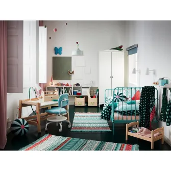 IKEA SMÅGÖRA Etajera, alb, 29x88 cm