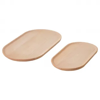 IKEA SMÖRLING Tava, set 2 bucati, fag