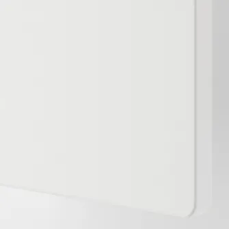 IKEA SMÅSTAD / PLATSA Masa infasat, alb alb/cu biblioteca, 150x79x123 cm