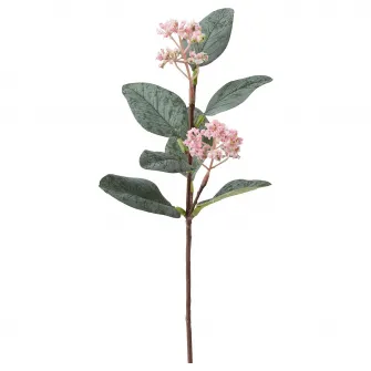 IKEA SMYCKA Floare artificiala, eucalipt/roz, 30 cm