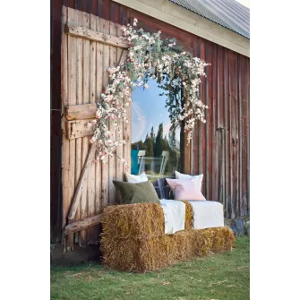 IKEA SMYCKA Floare artificiala, flori de cires/roz, 130 cm
