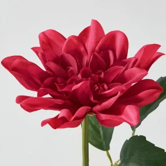 IKEA SMYCKA Floare artificiala, interior/exterior/Dalie lila, 30 cm