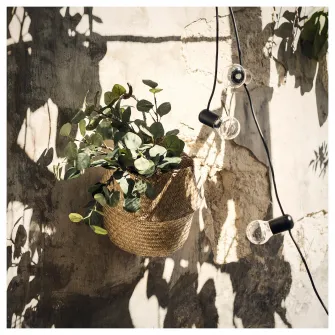 IKEA SMYCKA Frunza artificiala, eucalipt/verde, 65 cm