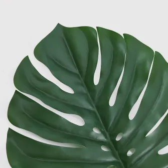 IKEA SMYCKA Frunza artificiala, interior/exterior/Monstera verde, 80 cm