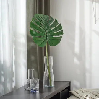 IKEA SMYCKA Frunza artificiala, interior/exterior/Monstera verde, 80 cm