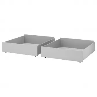 IKEA SMYGA Lada pat, gri, 99x91x29 cm