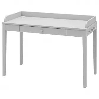 IKEA SMYGA Birou, gri, 122x60 cm