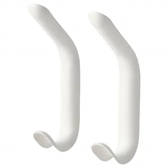 IKEA SNÖRAKA Carlig, alb
