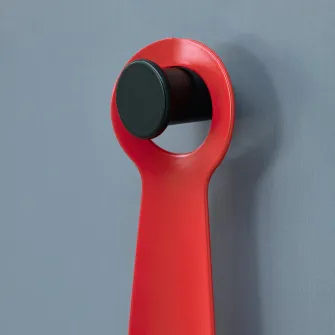 IKEA SNÖSKYFFEL Incaltator, rosu deschis, 18 cm