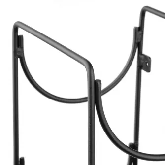 IKEA SNÖSPIRA Suport 4 sticle vin, negru