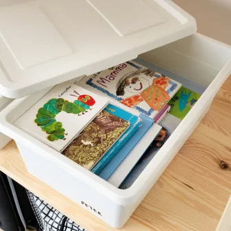 IKEA SOCKERBIT Cutie cu capac, alb, 38x25x15 cm