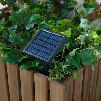 IKEA SOLARVET Ghirlanda luminoasa LED 24bec, exterior energie solara/minge alb