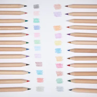 IKEA SOLFÅGEL Creioane colorate, diverse culori