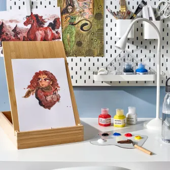 IKEA SOLFÅGEL Set de pictat, 3 piese