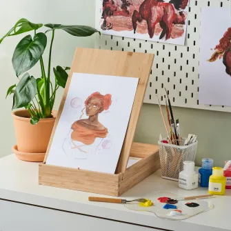 IKEA SOLFÅGEL Set sevalet si accesorii, 3 piese