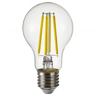 IKEA SOLHETTA Bec LED E27 470lm, glob transparent