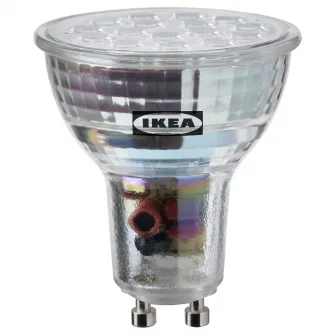 IKEA SOLHETTA Bec LED GU10 600 lumeni, intensitate reglabila