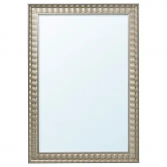 IKEA SONGE Oglinda, argintiu, 91x130 cm