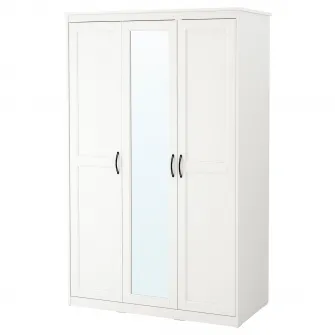 IKEA SONGESAND Dulap de haine, alb, 120x60x191 cm