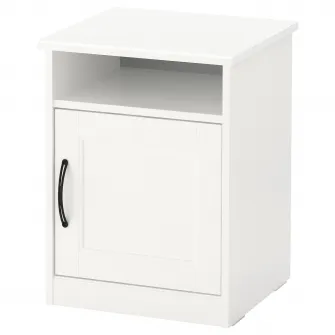 IKEA SONGESAND Noptiera, alb, 42x40 cm