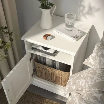 IKEA SONGESAND Noptiera, alb, 42x40 cm