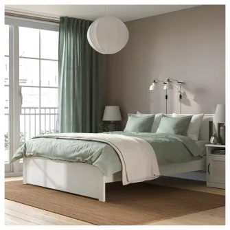 IKEA SONGESAND Cadru pat, alb, 140x200 cm