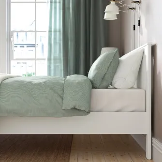 IKEA SONGESAND Cadru pat, alb, 140x200 cm