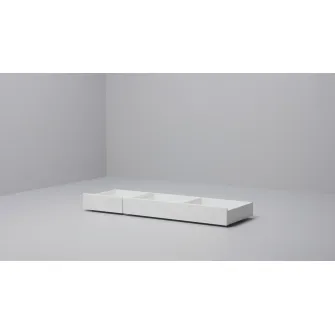 IKEA SONGESAND Cutie depozitare pat, 2 bucati, alb, 200 cm