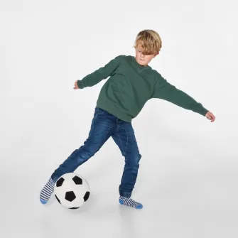 IKEA SPARKA Jucarie de plus, minge de fotbal/negru alb