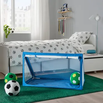 IKEA SPARKA Jucarie de plus, minge de fotbal/verde