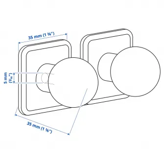 IKEA SÖRBYN Maner, 25 mm