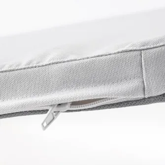 IKEA STAGGSTARR Perna scaun, gri, 36x36x2.5 cm