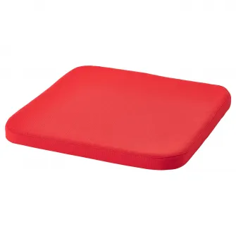 IKEA STAGGSTARR Perna scaun, rosu, 36x36x2.5 cm