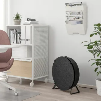IKEA STARKVIND Purificator aer/filtru gaze suplimn, negru