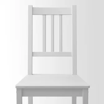 IKEA STEFAN Scaun, alb