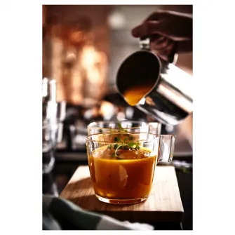 IKEA STELNA Cana, sticla transparenta, 23 cl