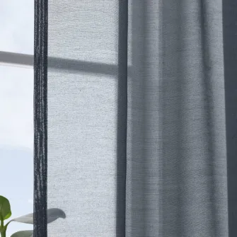 IKEA STENFRÖ Perdele transparente, 2buc, albastru inchis/rjns, 145x300 cm