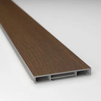 IKEA STENSTA Plinta, maro-i aspect frasin, 220x8 cm