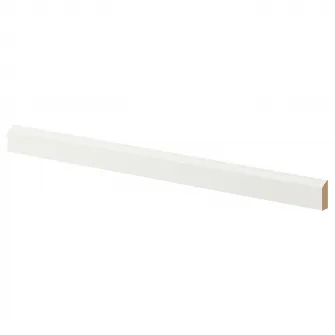IKEA STENSUND Bagheta decorativa, alb, 221x3 cm