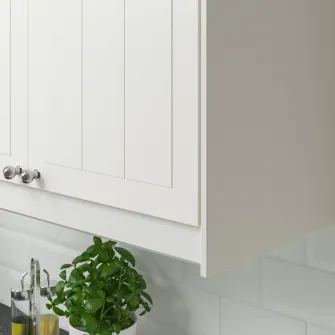 IKEA STENSUND Bagheta decorativa, alb, 221x3 cm