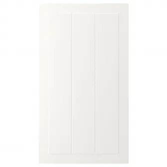 IKEA STENSUND Front masina spalat vase, alb, 45x80 cm