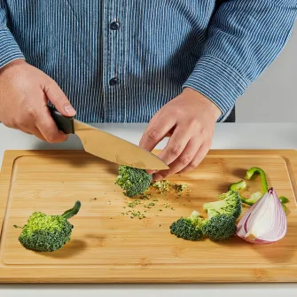 IKEA STJÄRNSTÖR Cutitul bucatarului, inox/gri inchis, 16 cm
