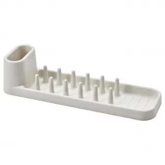 IKEA STÄMLING Suport vesela, alb murdar, 48 cm