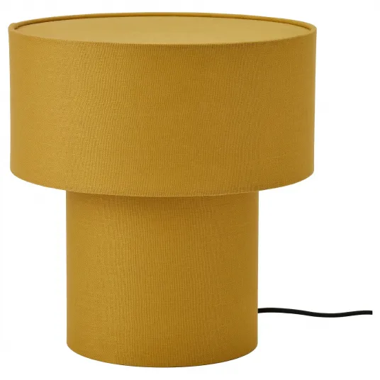 IKEA STOCKHOLM 2025 Veioza, galben/textil, 35 cm
