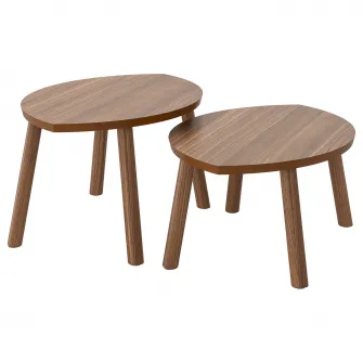 IKEA STOCKHOLM Set 2 mese, furnir nuc