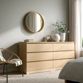 IKEA STOCKHOLM Oglinda, frnr stjr, 60 cm